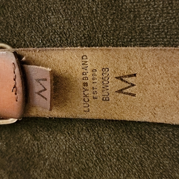 Lucky Brand Leather Belt - Picture 3 of 5